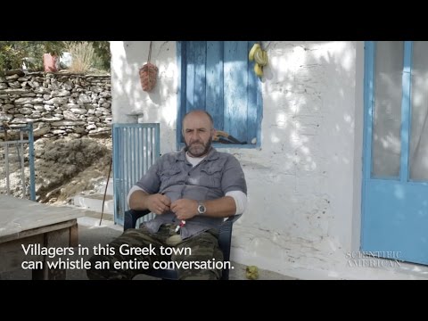These Greek Villagers Whistle to Chat