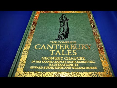 The Complete Canterbury Tales (illustr. Edward Burne-Jones &amp; William Morris) [Beautiful Book Review]