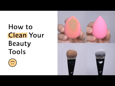 How to Clean Makeup Brushes and Sponges 🧼 Sephora Beauty Newbie