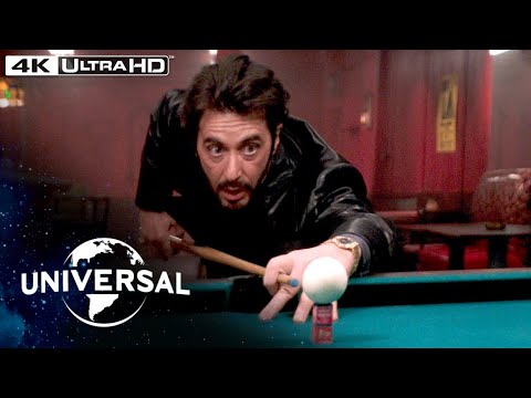 Carlito&#039;s Way | Al Pacino&#039;s Pool Hall Shootout in 4K HDR