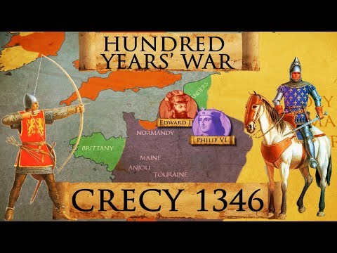 Hundred Years&#039; War: Battle of Crecy 1346 DOCUMENTARY