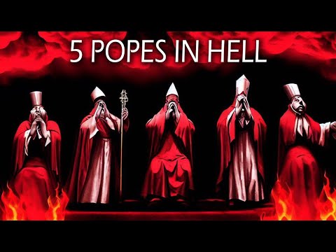 The 5 Popes in Hell (according to Dante&#039;s Inferno)