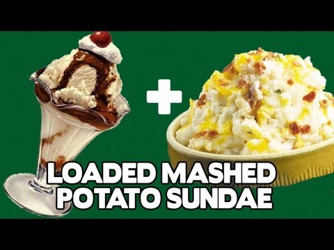 Loaded Mashed Potato Sundae - Food Mashups