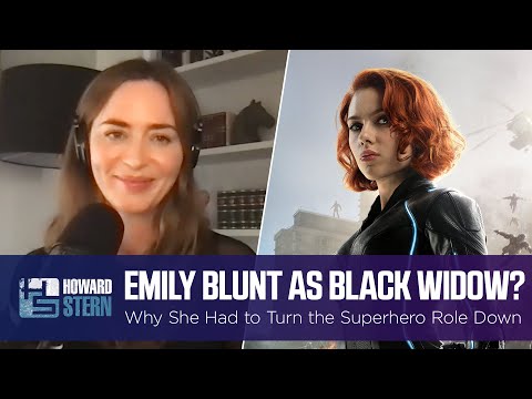 Why Did Emily Blunt Have to Turn Down the Role of Black Widow?