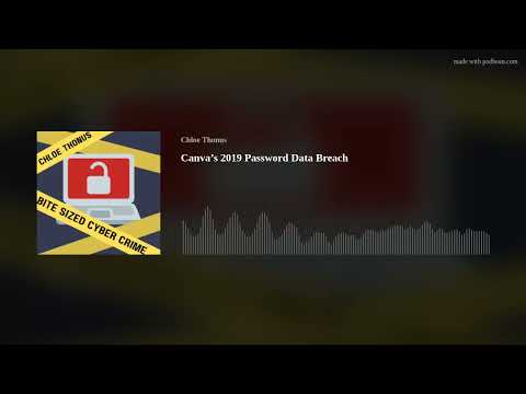 Canva’s 2019 Password Data Breach