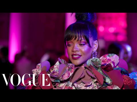Rihanna on Her Game-Changing Met Gala Red Carpet Look | Met Gala 2017