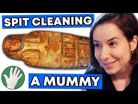 Spit Cleaning a Mummy - Objectivity 205