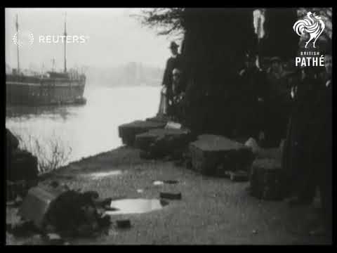 The River Thames floods London (1928)