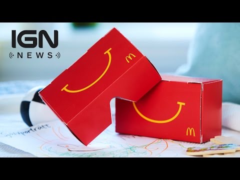 McDonald&#039;s Testing &#039;Happy Goggles&#039; VR Device in Sweden - IGN News