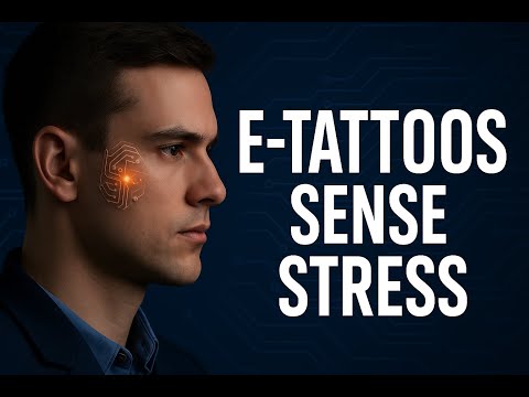 E-Tattoos Sensing Mental Stress
