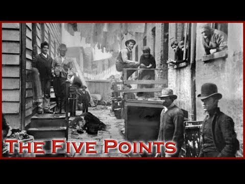What were the Five Points? Who lived there? Does it still exist today? New York City Neighborhood.