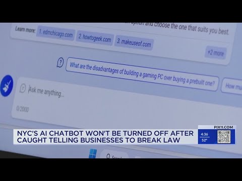 New York City&#039;s AI chatbot tells business owners to break the law