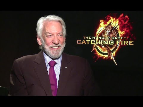 Donald Sutherland Interview - The Hunger Games: Catching Fire (HD) JoBlo.com