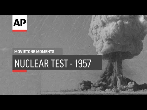 Maralinga Nuclear Test - 1957 | Movietone Moments | 5 Oct 18