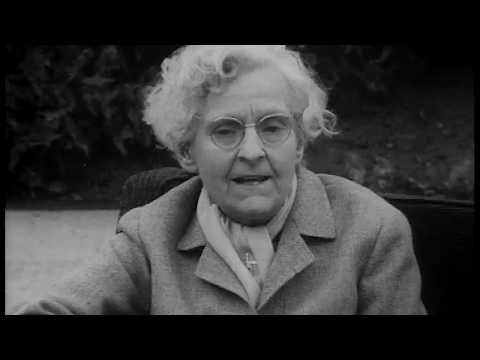 Sylvia Beach interview on James Joyce and Shakespeare &amp; Company (1962)