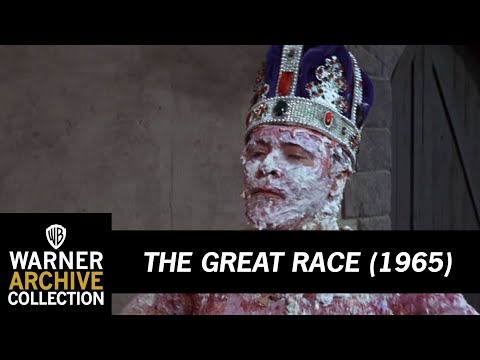 The Largest Pie Fight Ever FIlmed! | The Great Race | Warner Archive