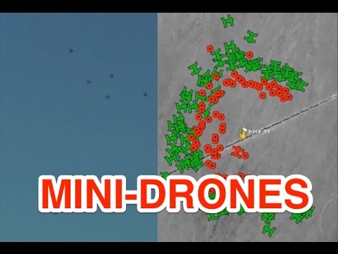 Pentagon&#039;s mini-drones swarm like bees