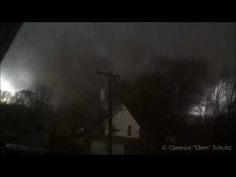 Direct Hit by a Tornado (Caught on Camera)