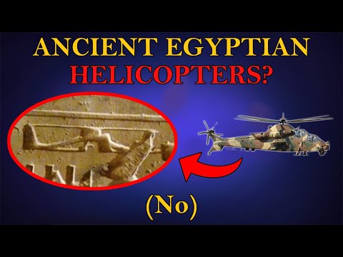 Did the ancient Egyptians have TANKS and HELICOPTERS? (Nope)