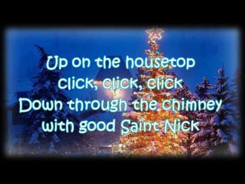 [Lyrics] Gene Autry - Up on the House Top