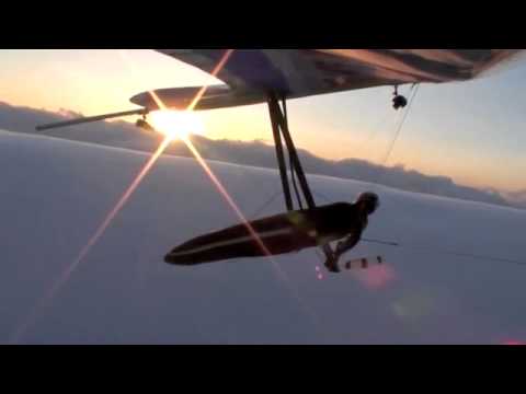 Hang Gliding a Morning Glory ( Jonny Durand ) Surfing the biggest wave Ever