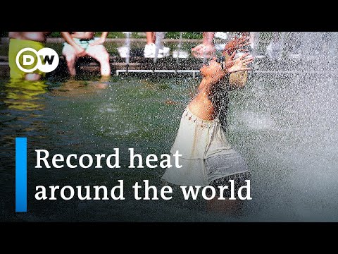 Europe&#039;s heatwave spreads north as wildfires rage in the south | DW News