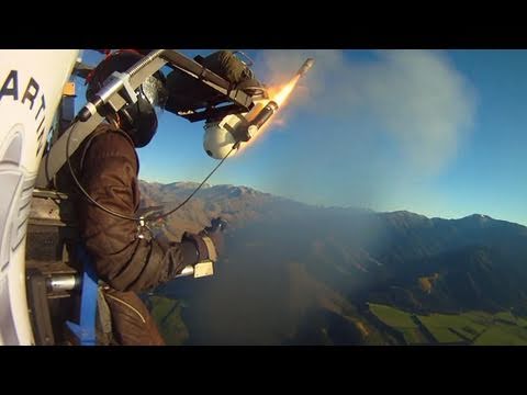 Martin Jetpack 5000ft flight - highlights