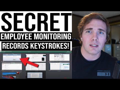 SECRET EMPLOYEE MONITORING - RECORDS EVERY KEYSTROKE &amp; HIDDEN REMOTE CONTROL #kickidler