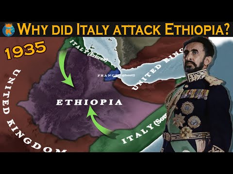 Why did Italy attack Ethiopia in 1935?