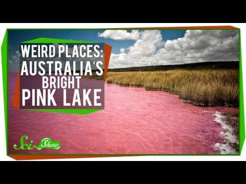 Weird Places: Australia&#039;s Bright Pink Lake