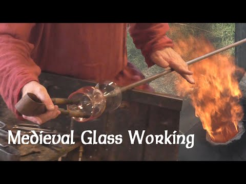 Ancient technology: Saxon glass-working experiment