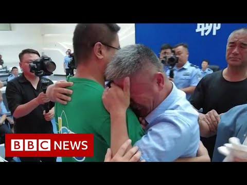 Father reunited with son snatched as baby 24 years ago in China - BBC News