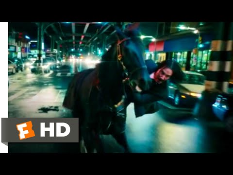 John Wick: Chapter 3 - Parabellum (2019) - Horse Stable Fight Scene (2/12) | Movieclips