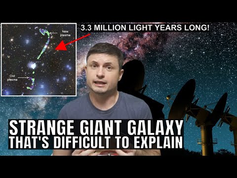 Giant Radio Galaxy 32x Size of Milky Way Has Features We Can&#039;t Explain