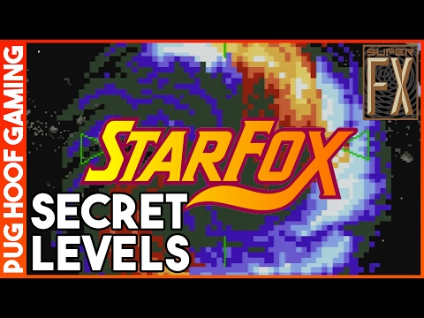 Starfox (SNES) - How To Find The Secret Warps: The Black Hole &amp; Out Of This Dimension