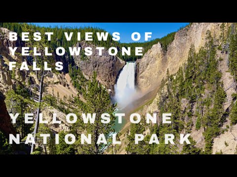 GRAND CANYON of the YELLOWSTONE | Yellowstone Falls | Brink of the Lower Falls | Yellowstone