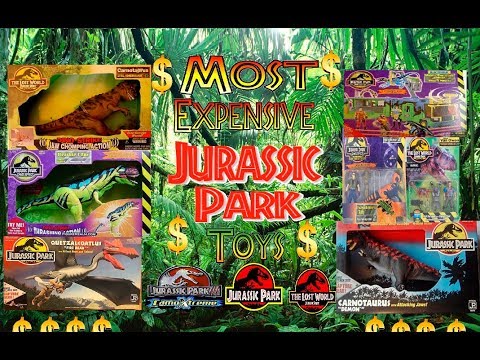 Top 10 Most EXPENSIVE Jurassic Park Toys