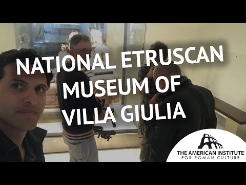 The National Etruscan Museum of Villa Giulia