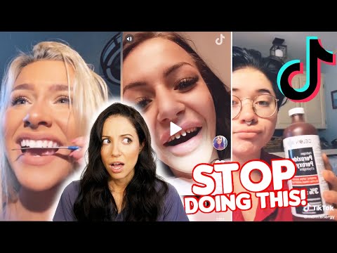 TikTok Dental Trends are DESTROYING People’s Teeth | Dental Hygienist Explains