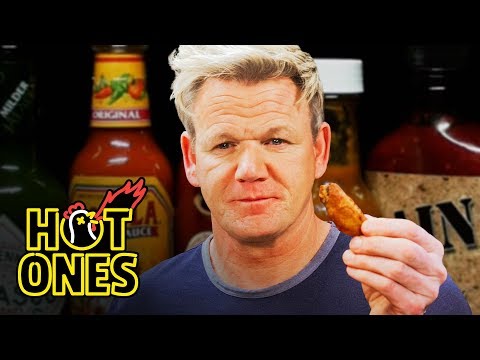 Gordon Ramsay Savagely Critiques Spicy Wings | Hot Ones