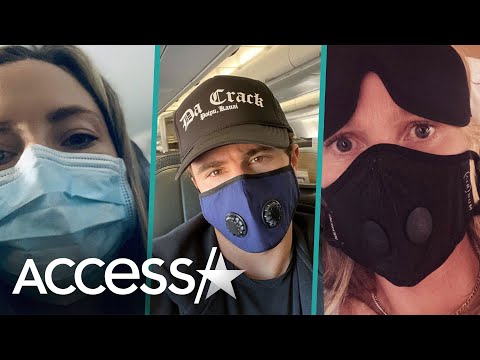 Selena Gomez, Gwyneth Paltrow &amp; More Stars Wear Face Masks Amid Coronavirus Fears