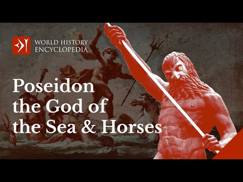 Poseidon the Ancient Greek God of the Sea and Horses