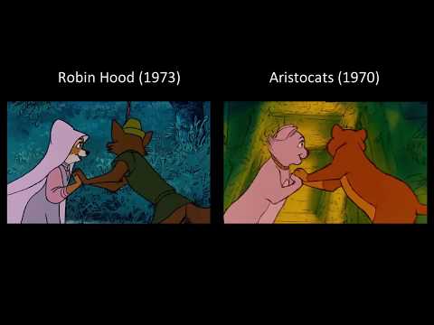 Reused animation in Robin Hood&#039;s &quot;The Phony King of England&quot; (1973)