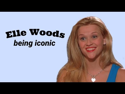 Elle Woods being iconic for almost 5mins | Legally Blonde