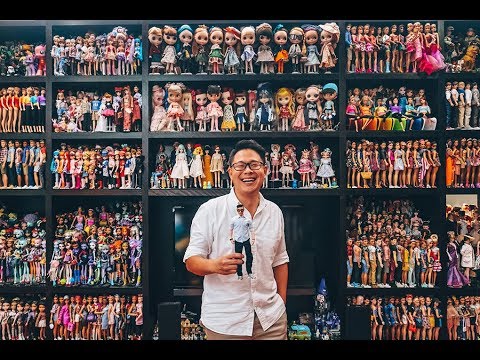 Meet the man with over 12,000 toys and dolls