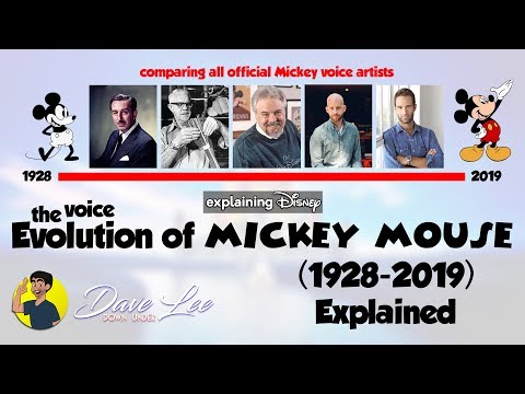 Voice Evolution of MICKEY MOUSE Over 91 Years (All Voice Actors Comparison 1928-2019) Compared