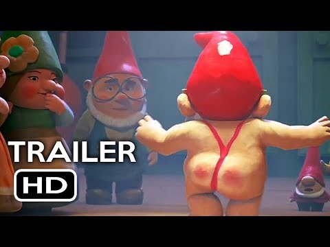 Sherlock Gnomes Official Trailer #1 (2018) Johnny Depp, Emily Blunt Animated Movie HD