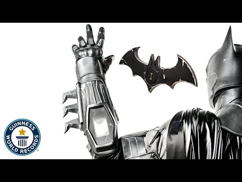The most amazing Batman Cosplay in the WORLD - Guinness World Records