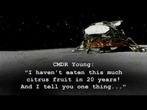 Farting on the Moon - Apollo 16