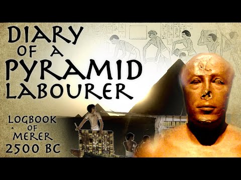 Diary Of A Pyramid Labourer // Oldest Papyrus Discovered 2550 BC &quot;Diary of Merer&quot; // Primary Source